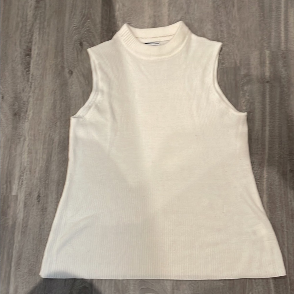 Light cream turtleneck